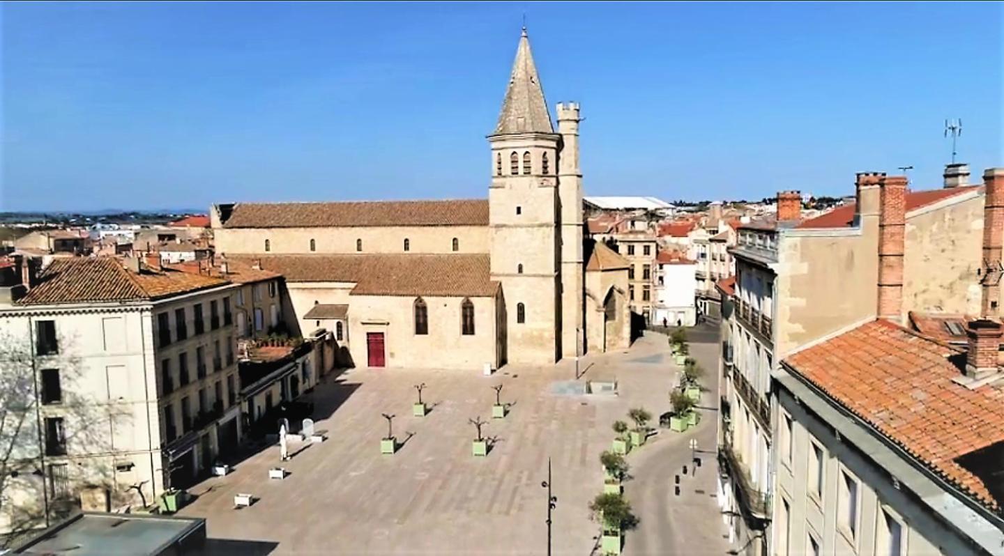 T2 Cathedrale & Torre Ventosa - Central - Clim - Wifi - Balcon - Free Parking Sur Demande Beziers Bagian luar foto