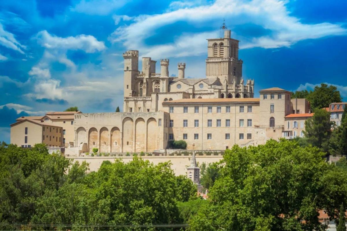 T2 Cathedrale & Torre Ventosa - Central - Clim - Wifi - Balcon - Free Parking Sur Demande Beziers Bagian luar foto